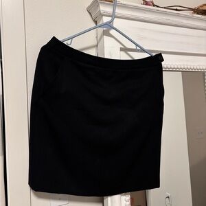 J. Crew Classic Black Pencil Skirt